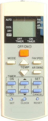 vcony Air Conditioner Remote Compatible with  Split AC Remote Control Panasonic Remote Controller(White)