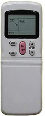 mumax Midea Carrier Bluestar Miller JBS Fortress Juterclima Bluestar, Carrier, Miller, JBS Fortress, Juterclima Reflex, DL R11HG/E R11CG Remote Controller(White)