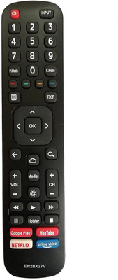 MEPL Remote Control EN2BY27V Compatible for LED TV VU LED TV (Without Voice function) Remote Controller(Black)