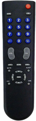 BhalTech Onida CRT TV Universal Compatible with CRT TV Onida Onida Tv Remote Controller(Black)