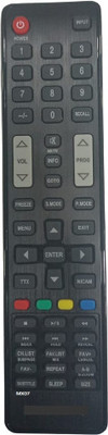Akshita MX07 TV Compatible For LCD/LED TV Remote Control VIDEOCON TV Remote Controller(Black)