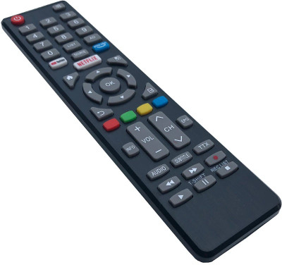 HDF Compatible for Sansui LCD LED Smart TV (SASUI LED-ALL) Sansui TV Remote Controller(Black)