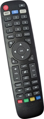 Ehop Compatible Remote for  LCD LED Android Smart TV SMTHY32HDB52YW Hyundai Remote Controller(Black)