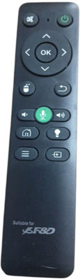 Tke  Smart LED TV Remote NO Voice(038) F&D Remote Controller(Black)