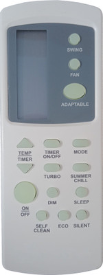 LipiWorld TechLife AC Remote Control Compatible For  Realme AC Remote Controller(Grey)