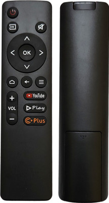 ERNIL S3U Pro Smart TV Remote Compatible for Coocaa HD Ready LED Smart TV (32S3U-Pro) (Your Old Remote Must be Exactly Same) Remote Controller(Black)