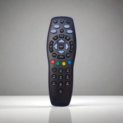 Narayan enterprises Tata Sky Remote compatible with  HD Slim Tata Sky Remote Controller(Black)