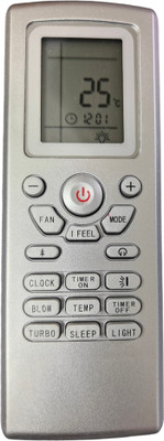 Ehop Compatible Remote AC Remote control AC-176 Videocon Remote Controller(White)