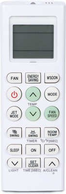 Narayan enterprises LG Remote Compatible with Lg Ac Model 36G Suitable for Split /Window LG Remote Controller(White)