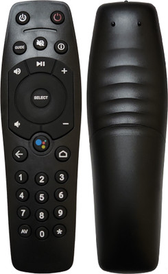 ERNIL DTH Remote Compatible With (NonVoice) Tata Play Binge Plus Tata Sky Binge Set-Top Box (Match with Your Old Remote) Remote Controller(Black)