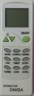RE 7c RE COMPATIBLE REMOTEBFOR ONIDA Remote Controller(White)