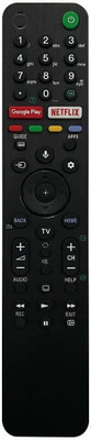 Tech Vibes Compatible Bravia  RMF-TX500p/RMF-TX500E Model with Voice Tv Remote Controller(Black)