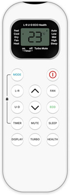 Kritex 239 AC Remote Compatible for IMPEX ECO AC Remote Control Remote Controller(White)