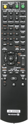 DEVBHOOMI DB-ADU047 Remote Control fit for Sony DVD Home Theater System HOME THEATER SYSTEM Remote Controller(Black)