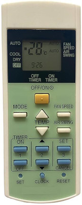 Kritex 29 AC Remote Compatible for PANASONIC Remote Control Remote Controller(White)