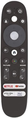 V4 Gadgets Compatible Replacement Remote Control for  (Voice Not Work) VU Smart 4K LED TV Remote Controller(Black)