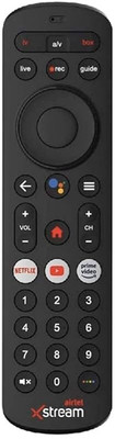 AACL ol with Netflix Function Non- Voice,- (Old Remote Must be Exactly Same) -(Black) AACL Voice Assistant Remote Compatible for Airtel Xstream Set-Top Box Remote Con Remote Controller(Black)