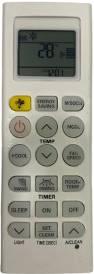 vcony AC Remote No. 36M (with Backlight), Compatible for  AC Remote Control LG Remote Controller(White)