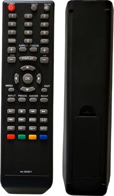 ERNIL EN-83801 LED/LCD Tv Remote Compatible for Led Lcd Intex LCD LED TV EN83801(Your Old Remote Must be Exactly Same) Remote Controller(Black)