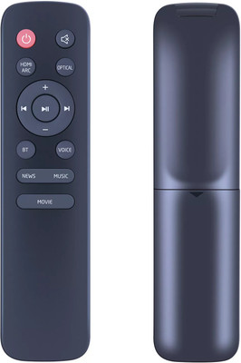 TIZOQ Remote Control For JBL Soundbar Cinema SB170 SB120 SB140 Sound Bar JBL Cinema SB190 2.1 Sound Bar System Remote Controller(Black)