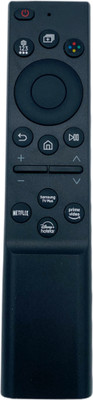 NixGlobal 1729 Series 4 Button Remote without Voice Control Function Compatible with SAMSUNG 8K 4K QLED SMART LED LCD TV Remote Controller(Black)