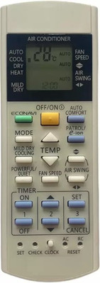 Haimac AC Remote No. 29B, Compatible for Inverter AC Remote Control (White) Haimac Remote Controller(White)