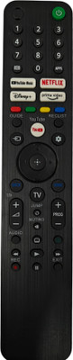 Ehop RMF-TX520U Compatible Remote Control for Smart TV Sony Remote Controller(Black)