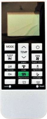 MechFox AC Remote Control Compatible Split/Window Air Conditioner | Model No. AC-168F | Hitachi Remote Controller(White)