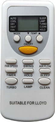 Harsh Enterprises LLOYD Compatible for LLOYD AC remote control Original Orange botton Compatible with Split/ Window Air Conditioner with Battery Harsh enterprises Remote Controller(White) Harsh Enterprises LLOYD Compatible for LLOYD AC remote control Original Orange botton Compatible with Split/ Window Air Conditioner with Battery Harsh enterprises Remote Controller(White)