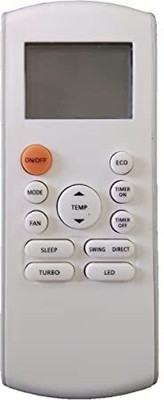LUNAGARIYA AC Remote No.184, Compatible with  AC Remote Control PANASONIC Remote Controller(White)