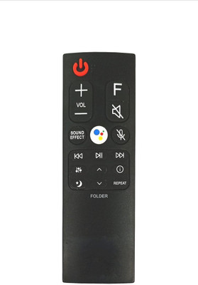 miracles in hand REMOTE COMPATIBLE WITH SOUNDBAR MODEL: AKB75595321 (NO VOICE) LG Remote Controller(Black)