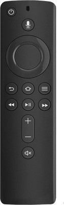 Lacdo 2nd Generation Original Tv Remote Compatible  Amzon Alexa Voice FlRE TV Stick (2nd Generation) Remote Controller(Black F)
