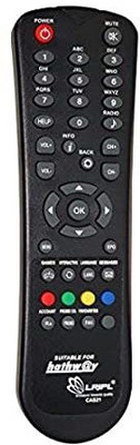 LRIPL Remote Compatible for  (STB) Hathway Set Top Box Remote Controller(Black)