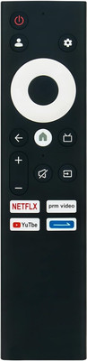 TIZOQ Replacement Remote Compatible for Croma, Skyworth, Thomson & Kodak Smart TV (SETING-NONVOC) Non Voice Supported Smart TV Remote Croma Smart TV, Skyworth Smart TV, Thomson Smart TV, Kodak Smart TV Remote Controller(Black)