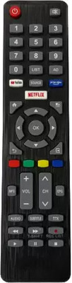 Audus  Remote Compatible for Smart LED TV Sansui Remote Controller(Black)
