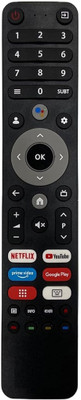 MASE Without Voice Replacement Remote For KEYBORD Impex Remote Controller(Black)
