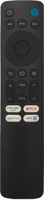 BhalTech LED Smart TV Remote Control [Non-Voice] Compatible Redmi Smart Fire Tv Remote with Netflix Prime Video Function Compatible For Redmi Tv Remote Controller(Black)