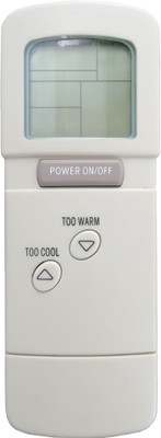 LipiWorld 14A AC Remote Compatible for  Mitsubishi AC Remote Controller(White)