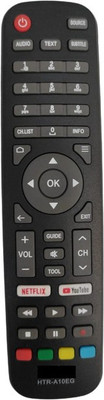 Akshita HTR-A10EG TV Compatible For Smart LED LCD TV Remote Control HAIER Remote Controller(Black)