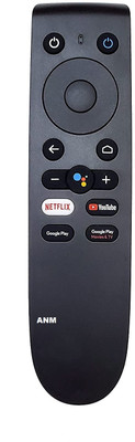 ANM REMOTE COMPATIBLE FOR ONEPLUS TV ( WITHOUT VOICE ) / 1 + Android TV Remote Y Series HD Ready LED Smart Android TV (32/40/43Y1) Remote Controller(Black)