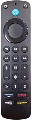 V4 Gadgets Compatible Replacement Remote Control for Firetv Alexa Voice Remote Pro, Fire TV Remote Controller(Black)