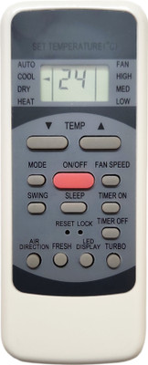 ERNIL SPLIT/WINDOW AC Remote Compatible For Voltas/Onida/Godrej/Videocon/Lloyd/Carrier/Gree/Blue Star/Croma AC Remote Remote Controller(White)