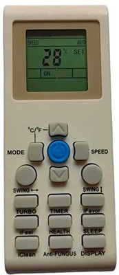 LUNAGARIYA AC Remote No.171, Compatible with  AC Remote Control VIDEOCON Remote Controller(White)