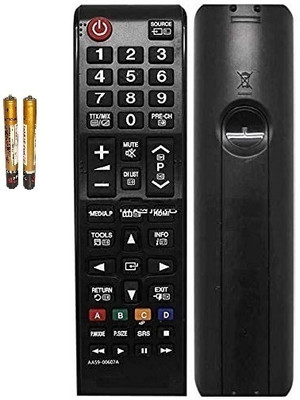 MIFKRT Universal Samsung Remote Compatible for all SAmsung Led/Lcd tv. (Please MAtch Your Old Remote)Samsung LED AA59-00607A Remote Controller(Black)