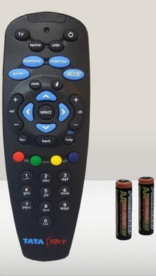 Fgkitoflex Universal Dth Remote Controller TataSky Remote Controller (Black) Mi Remote Controller(Black)