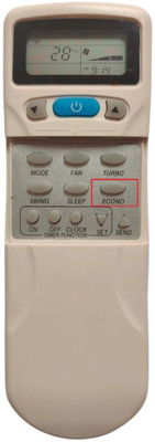 HDF Azure Universal (pairing required) 108 ECON Ac Remote Compatible for e Ac Remote Haier & Azur Remote Controller(White)