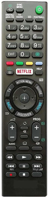 NixGlobal RML-1275 RMT-TX100D RMT-TX101D RMT-TX100E RMT-TX101E Remote Compatible with SONY SMART LED LCD TV Remote Controller(Black)