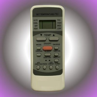 Ethex Ac Remote Compatible with godrej split ac remote Ac Remote compatible for Ac Remote (air direction) compatible with godrej ac remote control Remote Controller(white&black)