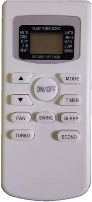 LipiWorld 116 AC Compatible for  IFB AC Remote Controller(White)
