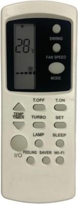 TIZOQ Remote Control No. 31B Compatible/Replacement for Voltas AC Remote Controller(White)